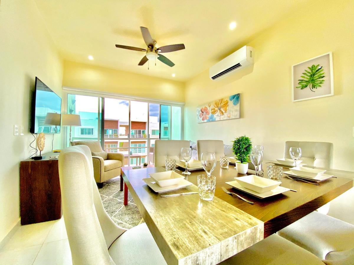 Encanto Con 2 Habitaciones En Long Island Cancún Exteriör bild