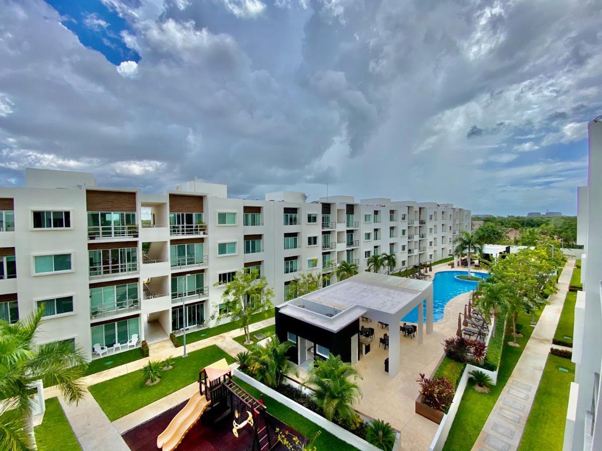 Encanto Con 2 Habitaciones En Long Island Cancún Exteriör bild