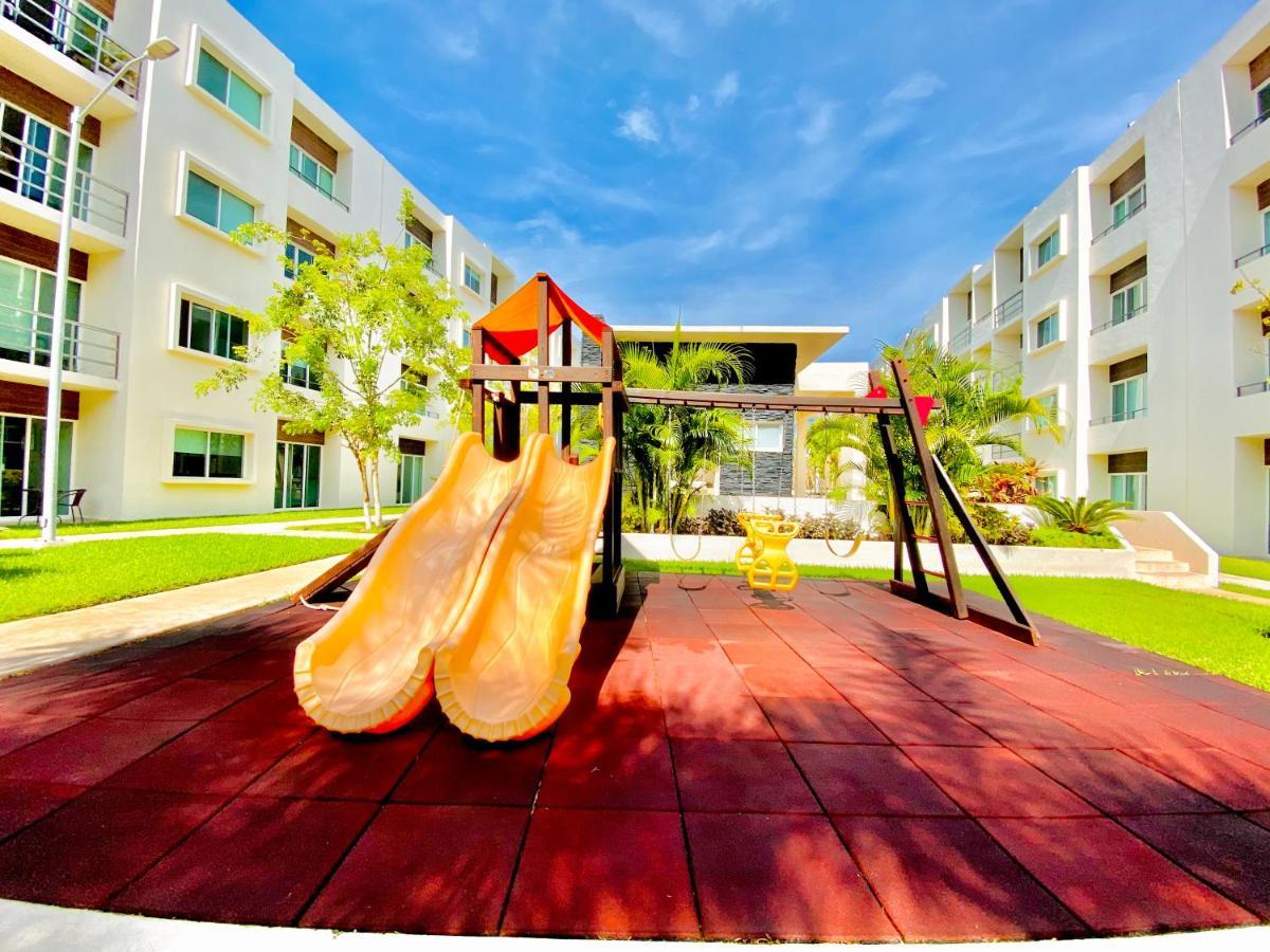 Encanto Con 2 Habitaciones En Long Island Cancún Exteriör bild