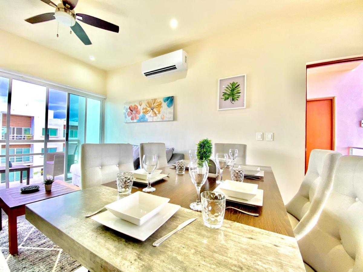 Encanto Con 2 Habitaciones En Long Island Cancún Exteriör bild