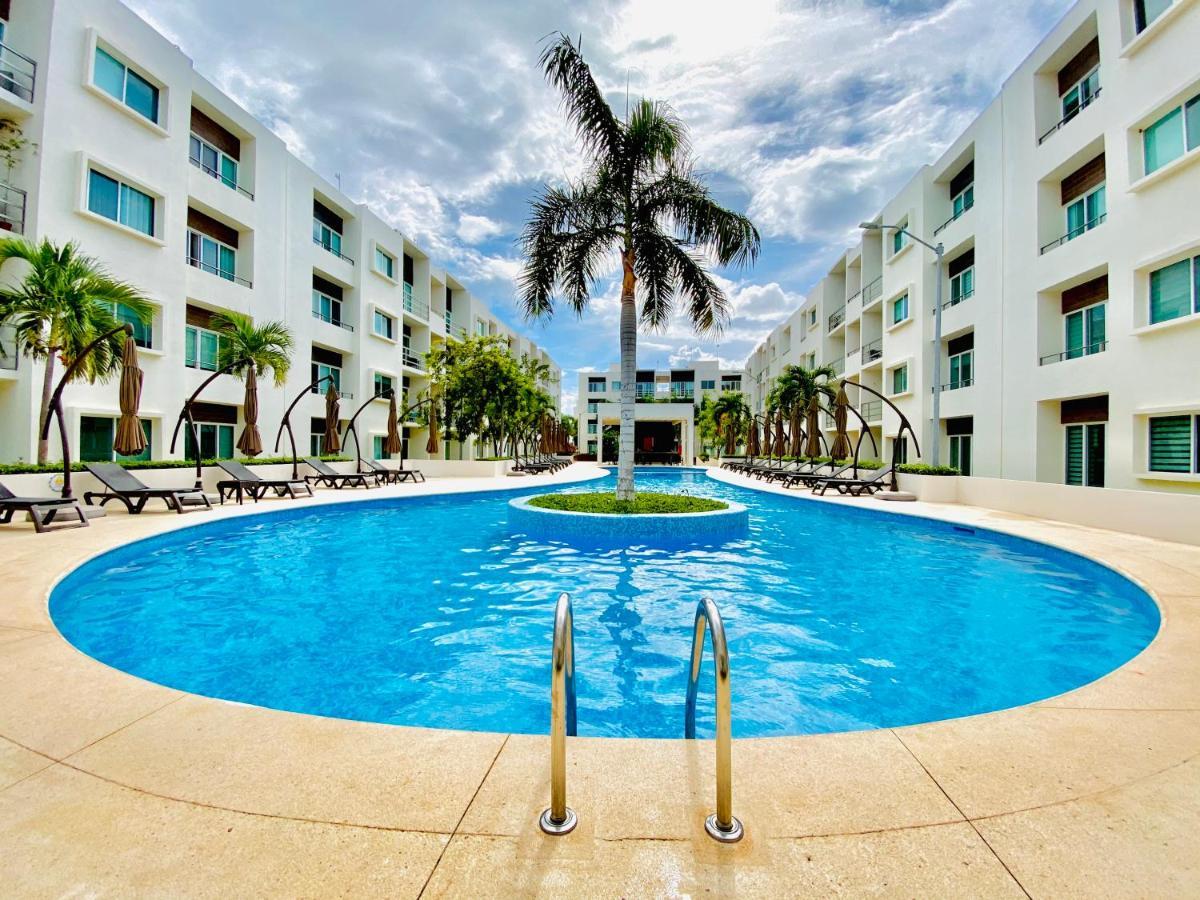 Encanto Con 2 Habitaciones En Long Island Cancún Exteriör bild
