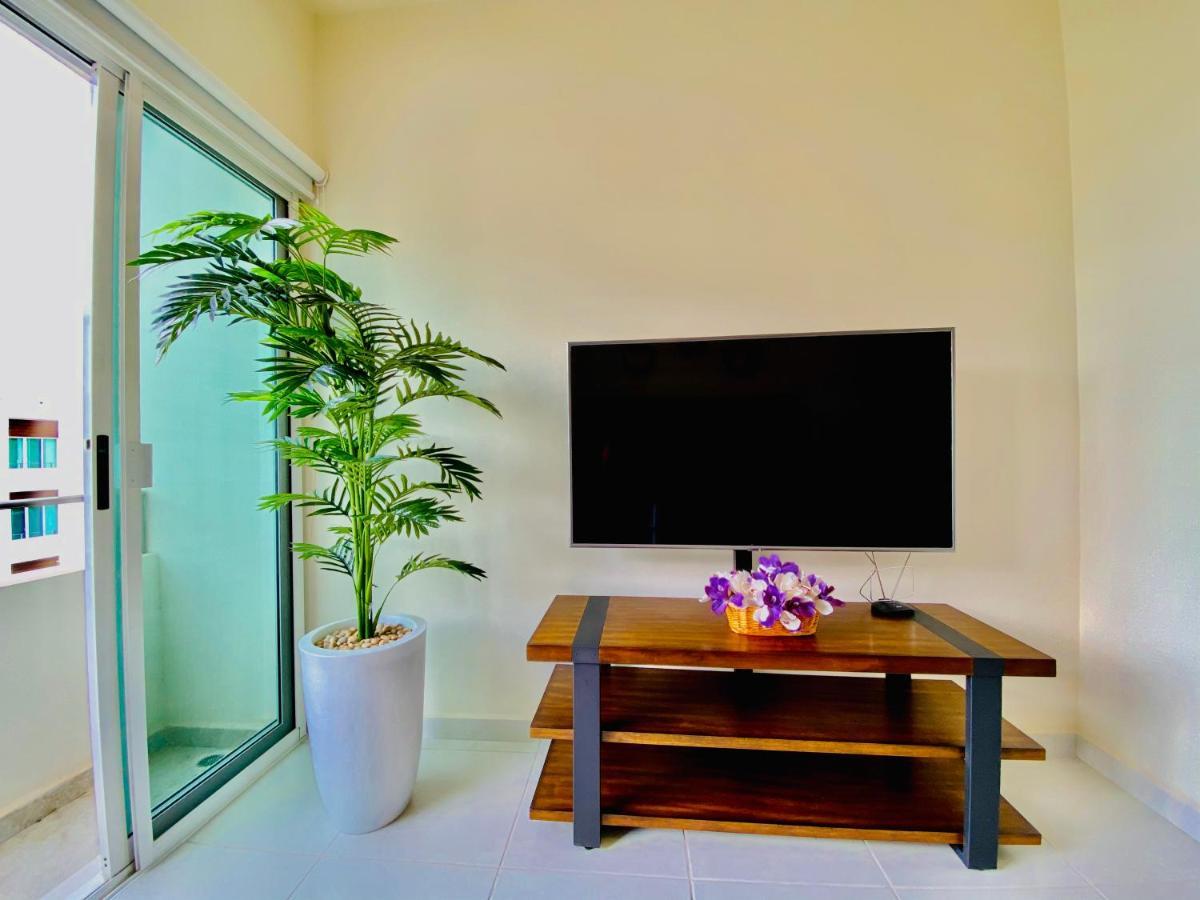 Encanto Con 2 Habitaciones En Long Island Cancún Exteriör bild