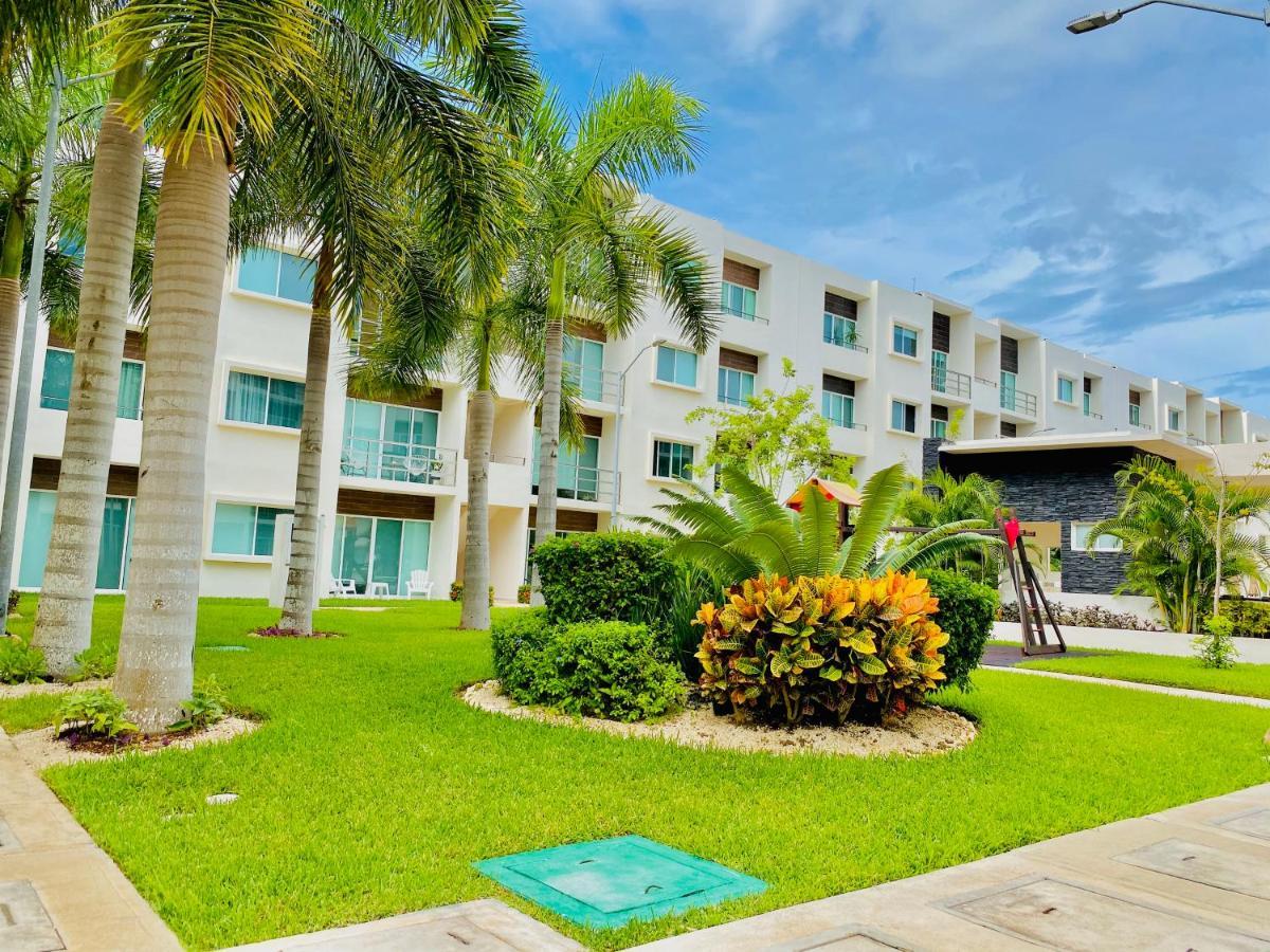 Encanto Con 2 Habitaciones En Long Island Cancún Exteriör bild