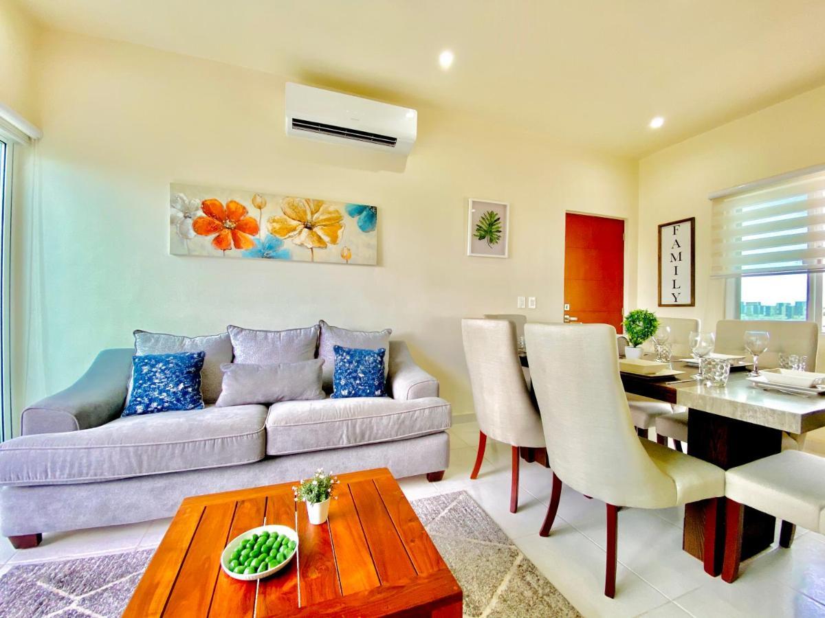 Encanto Con 2 Habitaciones En Long Island Cancún Exteriör bild
